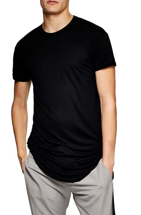 Men's black clothing: t